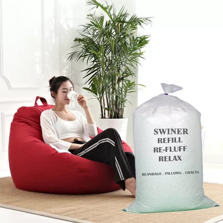 Image of High Density Beans Filler /Refill Pack of 1 kg | Beans for Bean Bag Filling