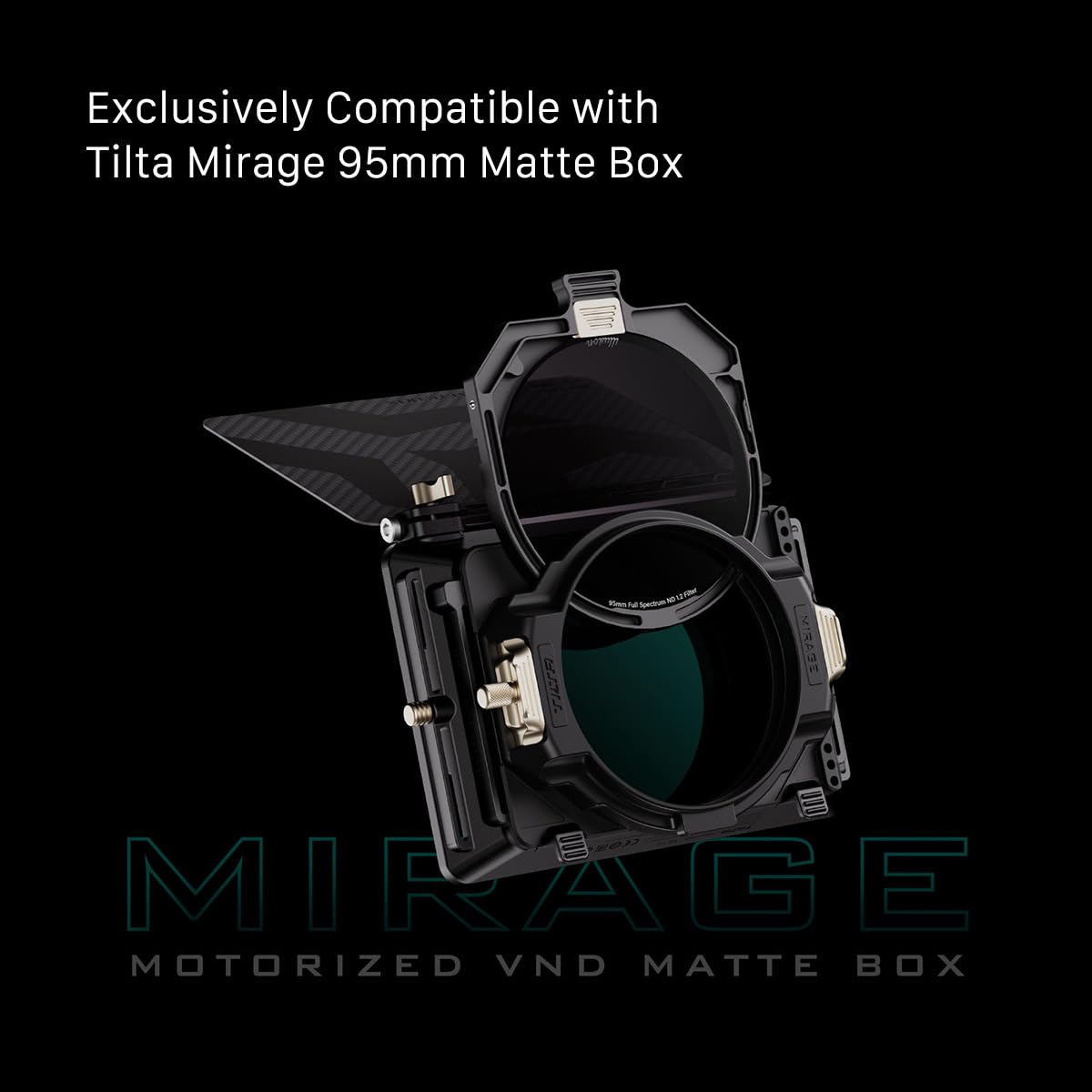 Tilta Illusion Filtre UV L41 95 mm | Limite la lumière UV/les reflets/les reflets de l'objectif | Protection de l'objectif | Couleurs précises | Compatible avec Mirage Matte Box | TF-95-UV