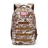 Camo Backpack,Military Teen Boys Backpacks for School, Army Bookbag with USB Charging Port,40L