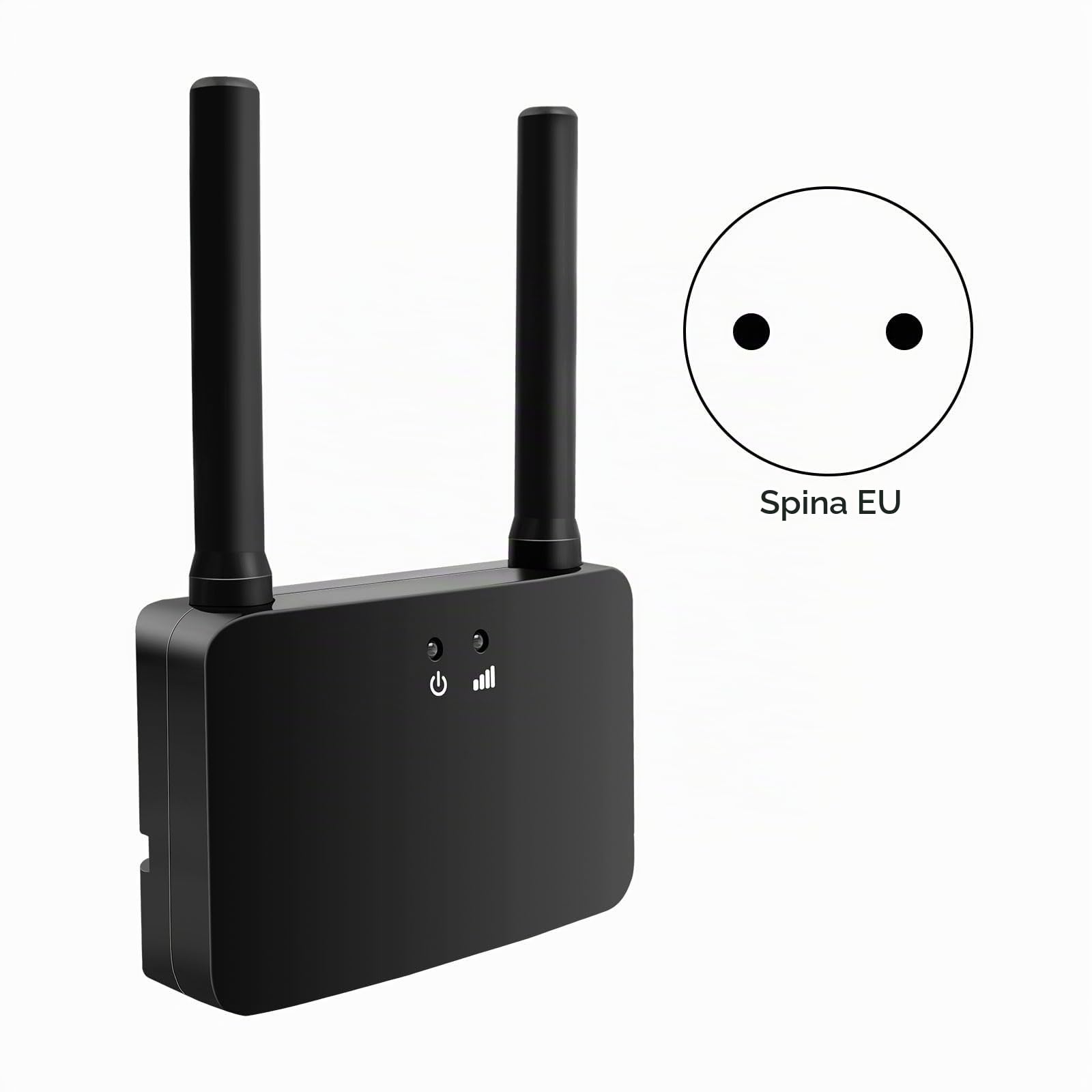PGST Amplificatore di Segnale Wireless,Ripetitore dell'amplificatore di segnale wireless 433 Mhz per Sistema di Allarme