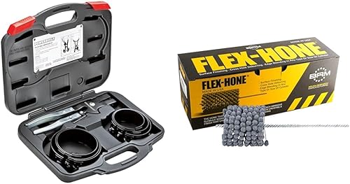 Miniatura 6 de Powerbuilt - Juego de herramientas de compresor de anillo de pistón para motor de automóvil, abrazaderas de mantenimiento de vehículos, alicates