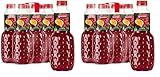 granini Trinkgenuss Himbeere-Maracuja-Apfel (6 x 1l), mindestens 50% Saft, Apfel-Saft, Maracuja-Saft, Himbeermark, vegan, natürlich, mit Pfand (Packung mit 2)