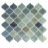 Peel and Stick Tile Backsplash for Kitchen, Stick on Tiles for Backsplash, Peel and Stick Backsplash Decorative Wall Tiles, Smart Tiles Grey 11