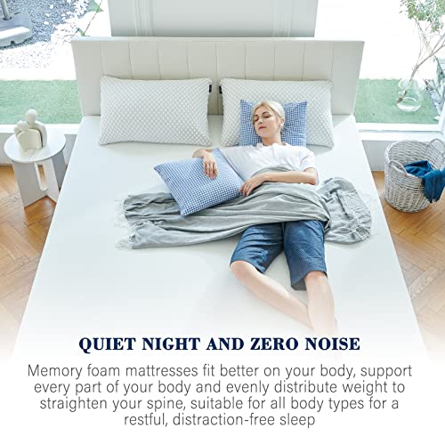 Molblly Twin Xl Mattress, 10 Inch Gel Memory Foam Mattress With Certipur-Us Bed Mattress In A Box For Sleep Cooler & Pressure Relief, Twin Xl Size, 80"X39" #TOP3