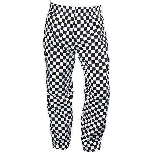 Genware nev-nb03-m Baggies, groß, kariert, Medium, Schwarz und Weiß Cover