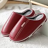 Photo Gallery zyycaomff uomo casa coperta calda impermeabile antiscivolo uomo donna pantofole a casa calde pantofole da casa pavimento al coperto coppie scarpe-red_38-39 Photo Gallery zyycaomff uomo casa coperta calda impermeabile antiscivolo uomo donna pantofole a casa calde pantofole da casa pavimento al coperto coppie scarpe-red_38-39