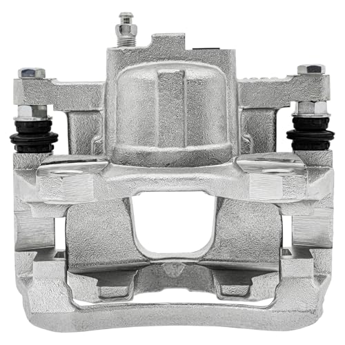 Image of SCITOO Rear Left Brake Caliper With Bracket 18B5046 Compatible For Dodge Nitro 2007-2011 For Jeep Liberty 2008-2012 For Jeep Wrangler 2007-2017 For Jeep Wrangler JK 2018