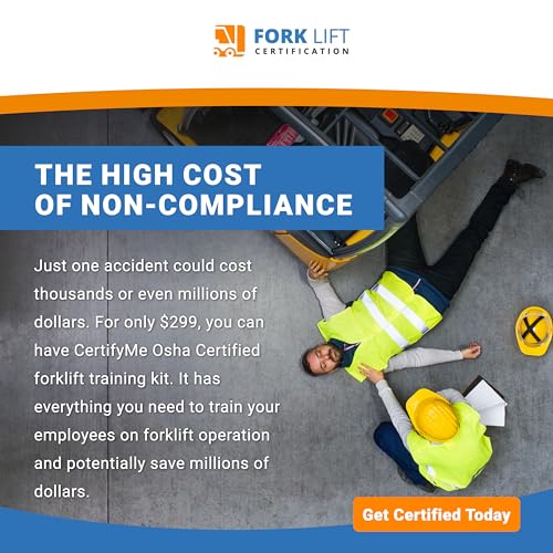 Certifyme.Net 198168523438 Forklift Certification Kit Osha Compliant thumb #6