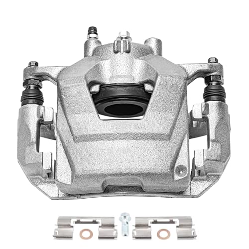 Image of Detroit Axle - Front Right Brake Caliper for 2011-2015 Chevrolet Cruze 2012-2017 Sonic Disc Brake Caliper with Bracket 2012 2013 2014 Replacement Brake Caliper Assembly