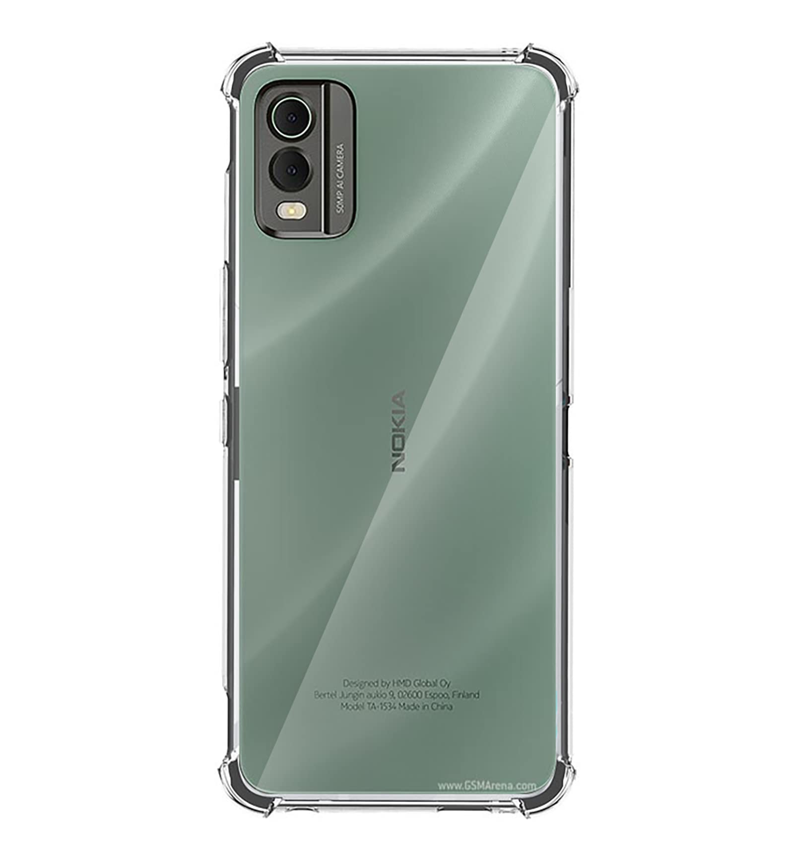 SCL Custodia per Nokia G22 Custodia Nokia G22 [nera], effetto fibra di carbonio Gel Grip Cover [anti-graffio] [anti collisione] Custodia compatibile con Nokia G22