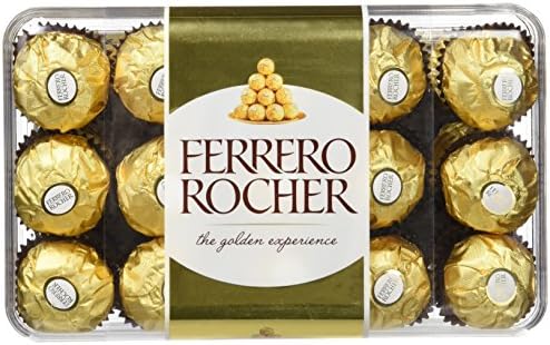 Ferrero Rocher Box of 30 375 g - Pack of 6 : Amazon.com.be: Everything Else