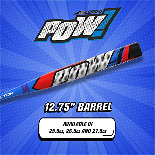 Easton Pow Slowpitch Softball Bat, End Loaded, 12.75 In Barrel, Usssa, Isa & Nsa, 34In X 25.5Oz #TOP2
