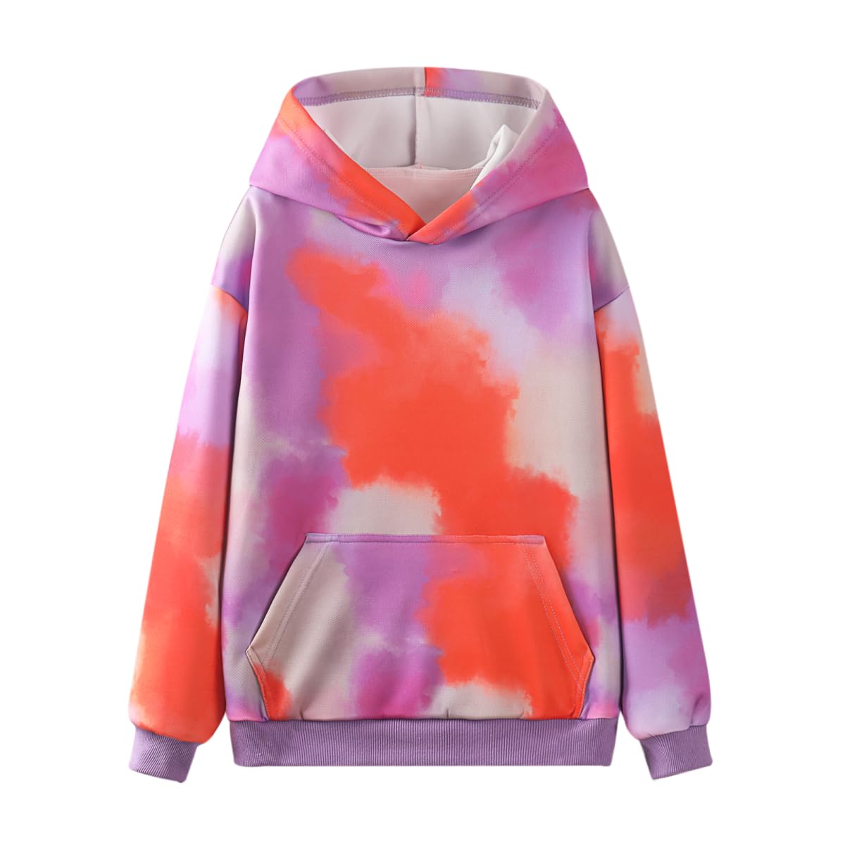 WELAKEN Girls and Toddlers' Pullover Printed Hoodie Sweatshirt with Kangaroo Pocket