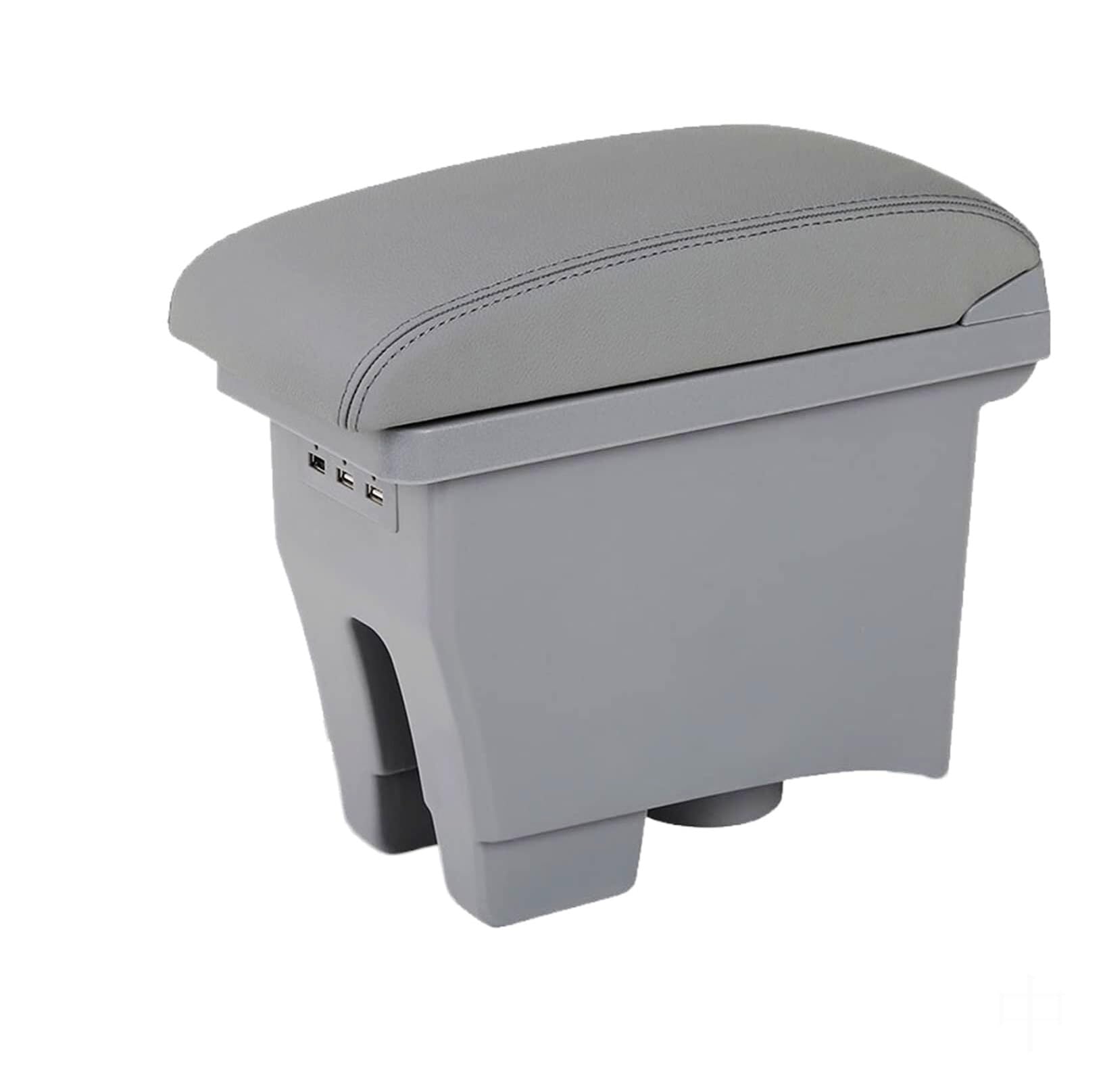 GTDTKGANAK Storage Box For Vw For Polo Mk5 6R For Vento 2012-2018 Center Console Armrest Storage For Box(B5 Grey Corium)