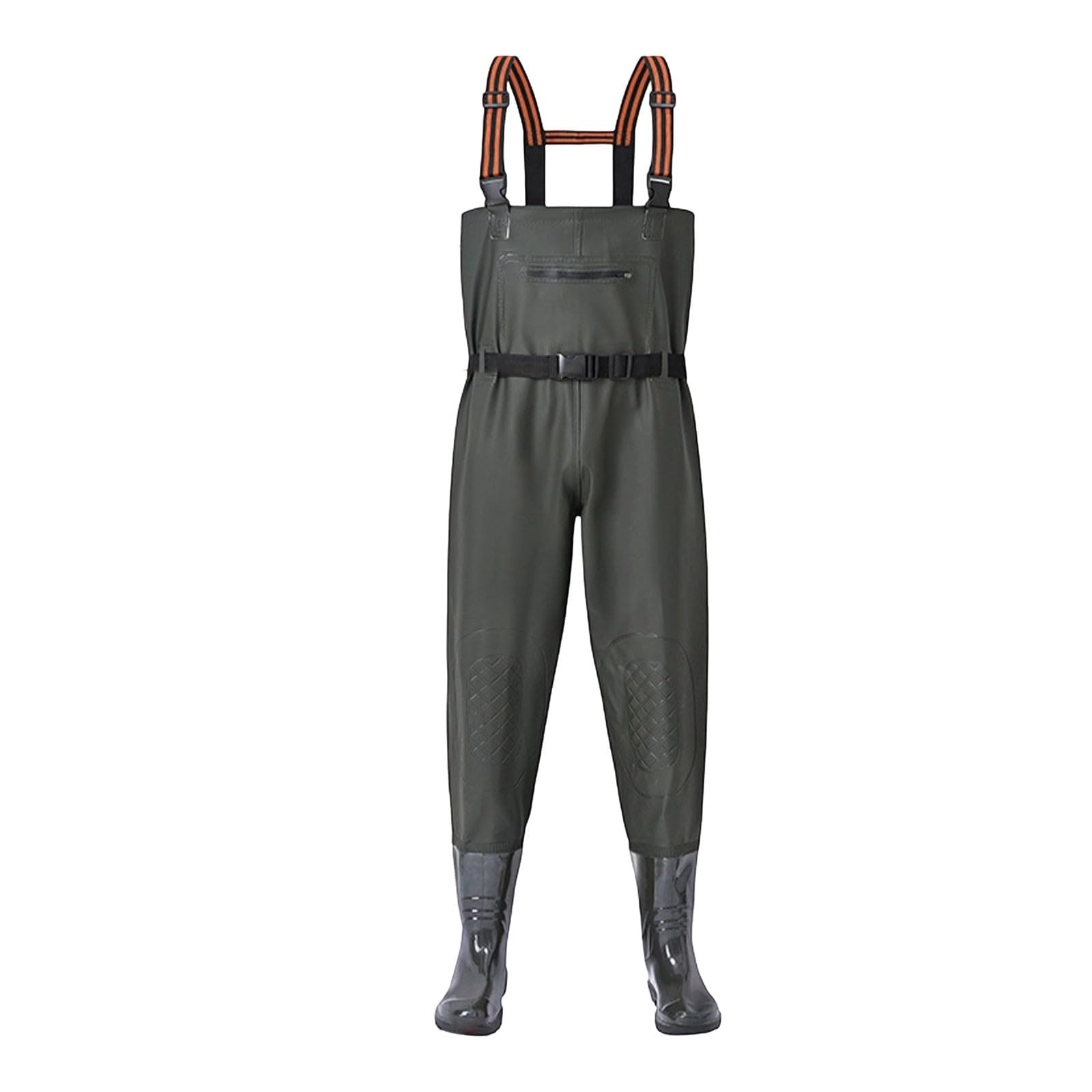 Wathose mit Stiefeln für Herren, wasserdicht, atmungsaktiv, Angel-Wathose, leichter Wat-Overall, für Männer und Frauen, Jagd, Fisch, Overall für Arbeit, Karpfen, Fliegenfischen, Gartenarbeit