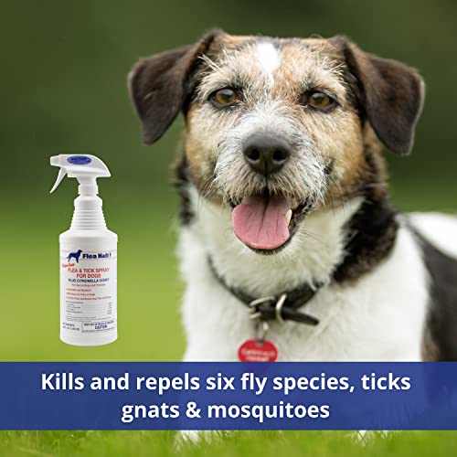 Farnam Flea Halt! Water-Based Flea & Tick Spray for Dogs Plus Citronella Scent, 40 fl oz Farnam Flea Halt! Water-Based Flea & Tick Spray for Dogs Plus Citronella Scent, 40 fl oz