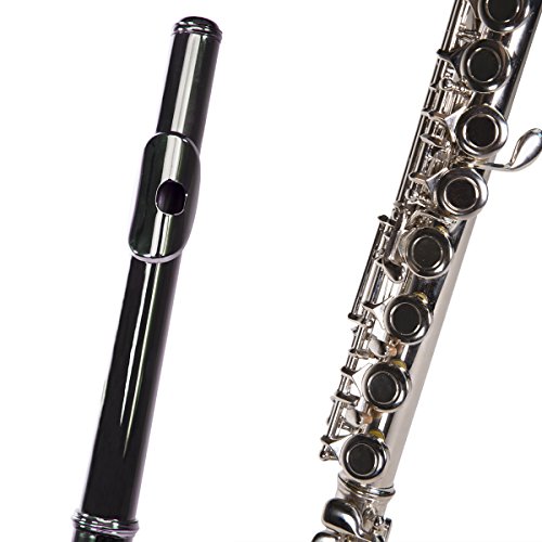 Lexington C Flute Closed Hole German Nickel for Student with Premium Hard Case - Thumbnail 5