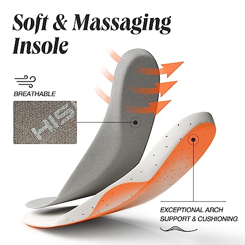 HISEA Women's Short Rain Boots Waterproof Garden Shoes Rubber Chelsea Boots Anti-Slipping Rainboots for Ladies with Comfort Insole Lightweight Stylish Ankle Rain Shoes Outdoor Work Booties3