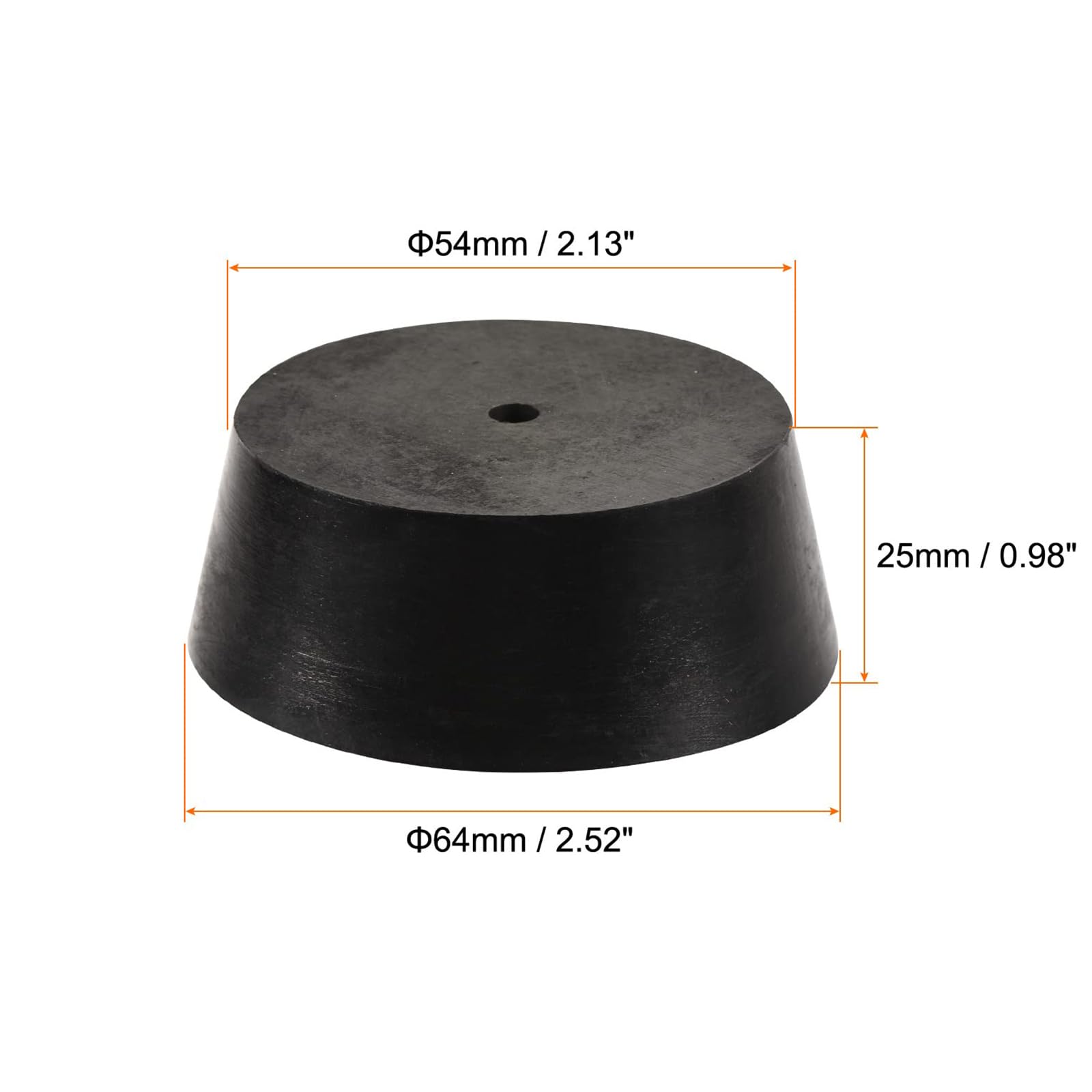 TOP-VIGOR 1Pc Rubber Tapered Plug - Image 2