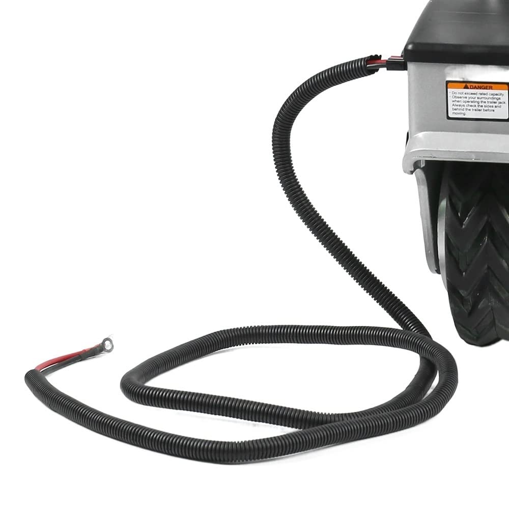 Anhängerheber, 35. 0w 12V. Motorisierter Anhänger-Buchsen-Akku leitet Netzkabel-Caravaner Rv. Bootscamper Mover Dolly Jockey Radteile Zubehör