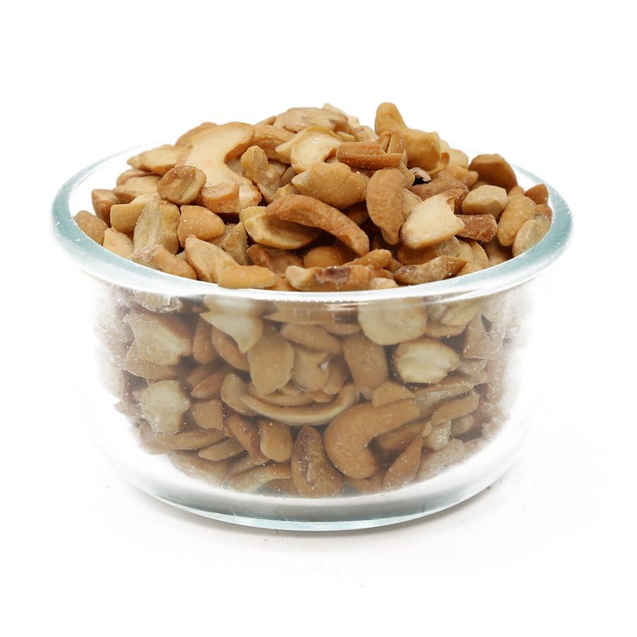 C.J. Dannemiller Cashew Pieces, Bulk 25 LB Box, Roasted & Unsalted, Perfect for Snacking, Cooking, Trail Mixes