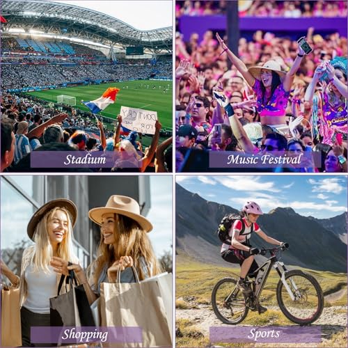 2 Pack Clear Drawstring Bags, Waterproof Drawstring Backpack PVC Transparent Drawstring Bags for Stadium Colleges Sport Event Work Concert Stadium Approved4