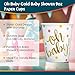 Unique Oh Baby! Baby Shower Paper Cups in Gold - 9 oz. (Pack of 8) - Durable & Convenient Party Essential, Perfect For Baby Showers & Celebrations