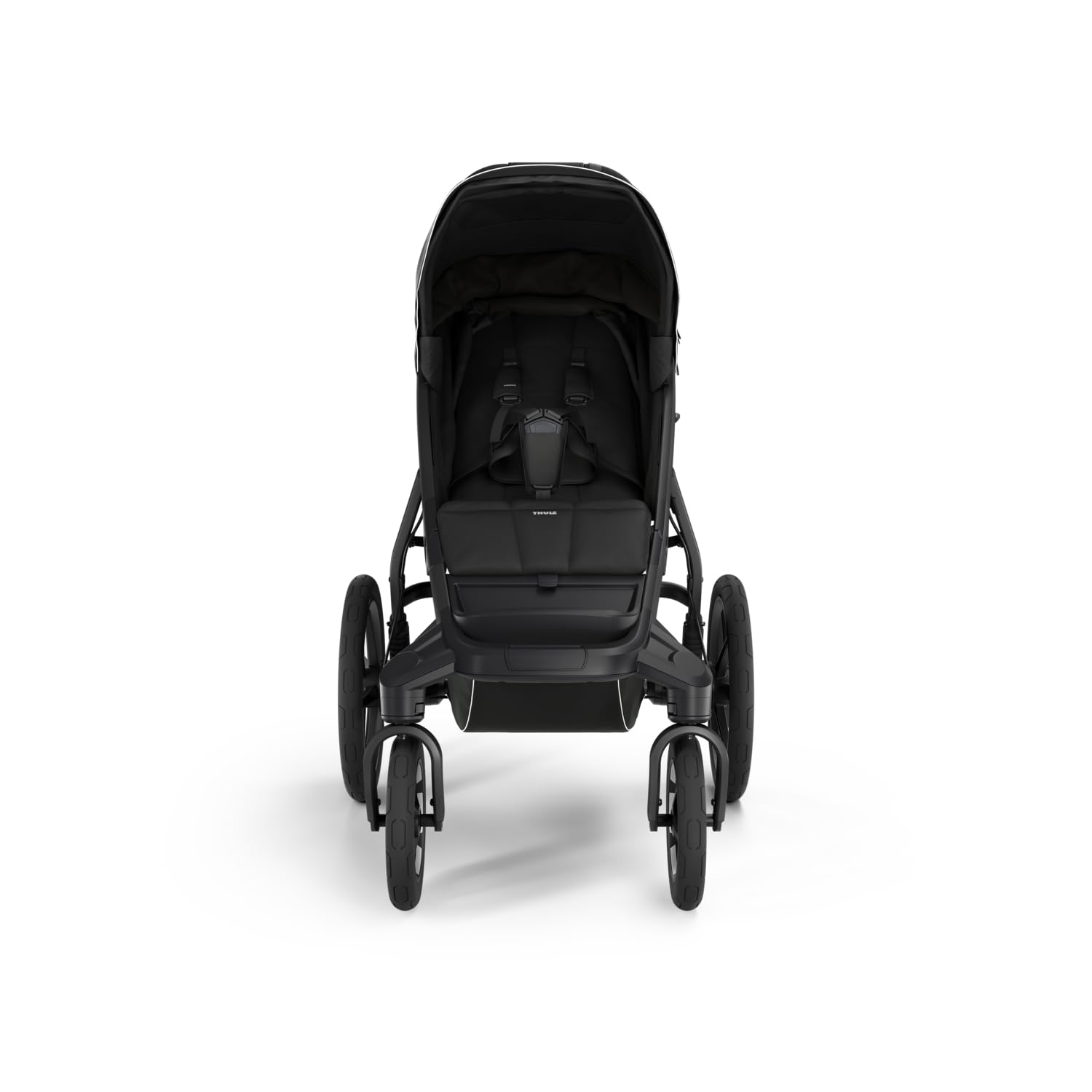 Thule Urban Glide 4-wheel Buggy Für Jedes Terrain Black on Black One-Size | Jogging-Spaziergänger