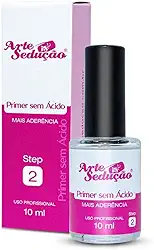 Primer sem Ácido Mais Aderência Unhas Gel 10ml, Arte Sedução