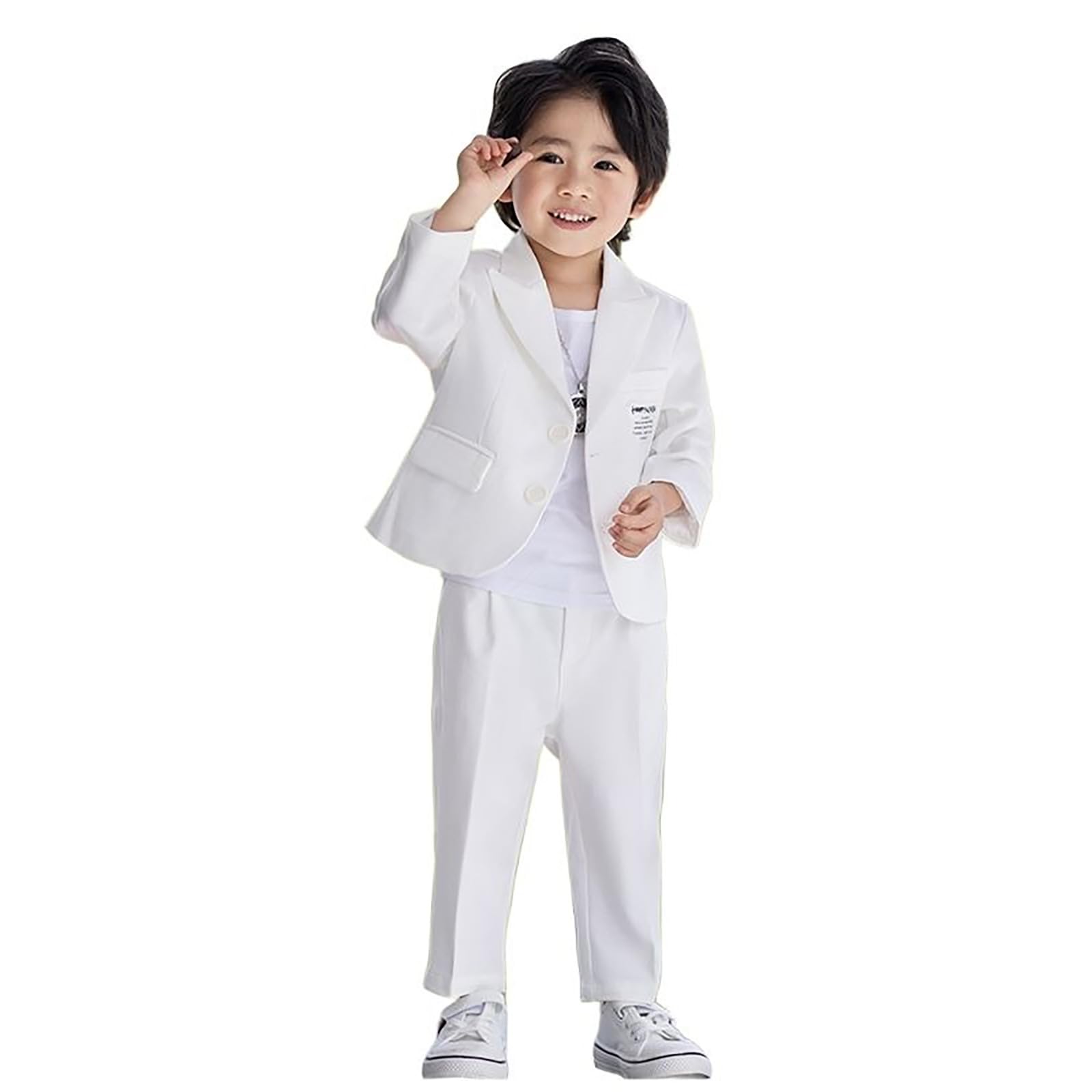 Festliche Kindermode Jungen, Jungen Business Anzüge Mantel 3 Stück Outfit Smoking Set Für Kinder Formelle Anzug Für Jungen Mit Hose