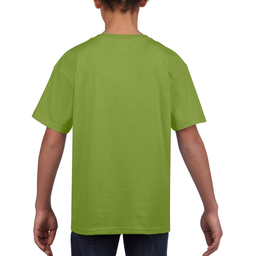 Gildan Maglietta Unisex per Bambini con Scollo Rotondo, Manica Corta