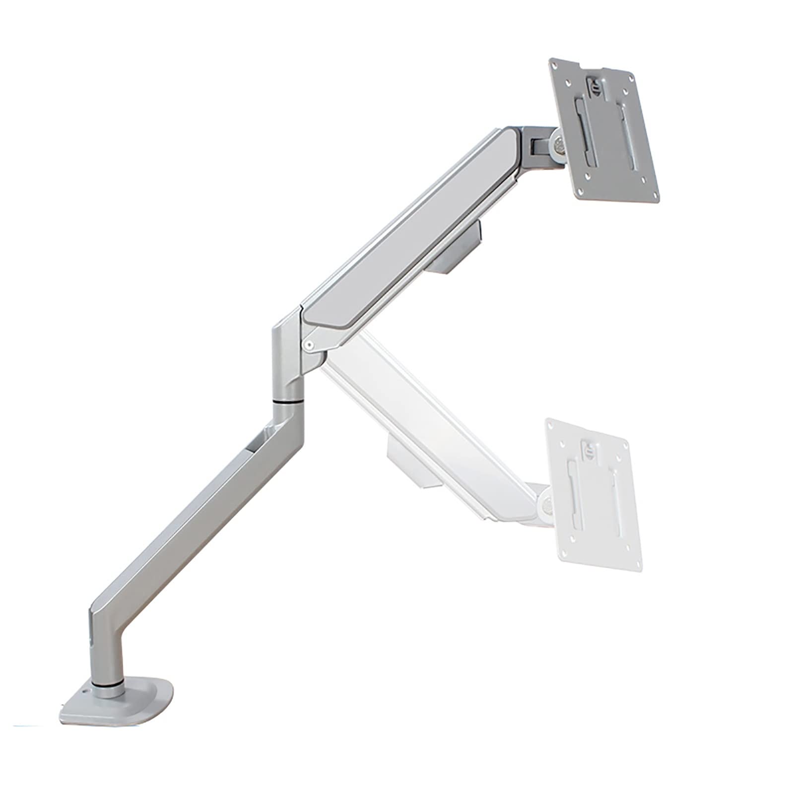 asdchZen Monitor Mount Stand,Height Adjustable,Swivel,Tilt Monitor Bracket,Fits 17 To 32 Inch Lcd Computer Screens,Max 100X100Mm,B