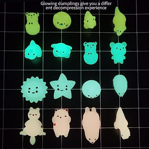 Mochi Squishy,Mini – Animais Mochi Brinquedos de estresse para crianças e adultos, mini brinquedos p