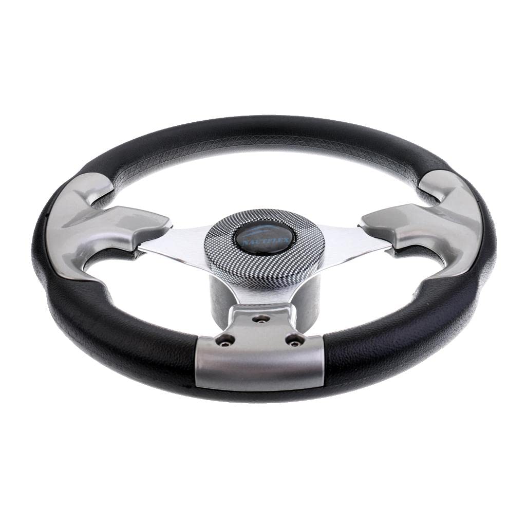 Volante per Barche Marine Ad Alte Prestazioni da 315 Mm con Impugnatura in Alluminio