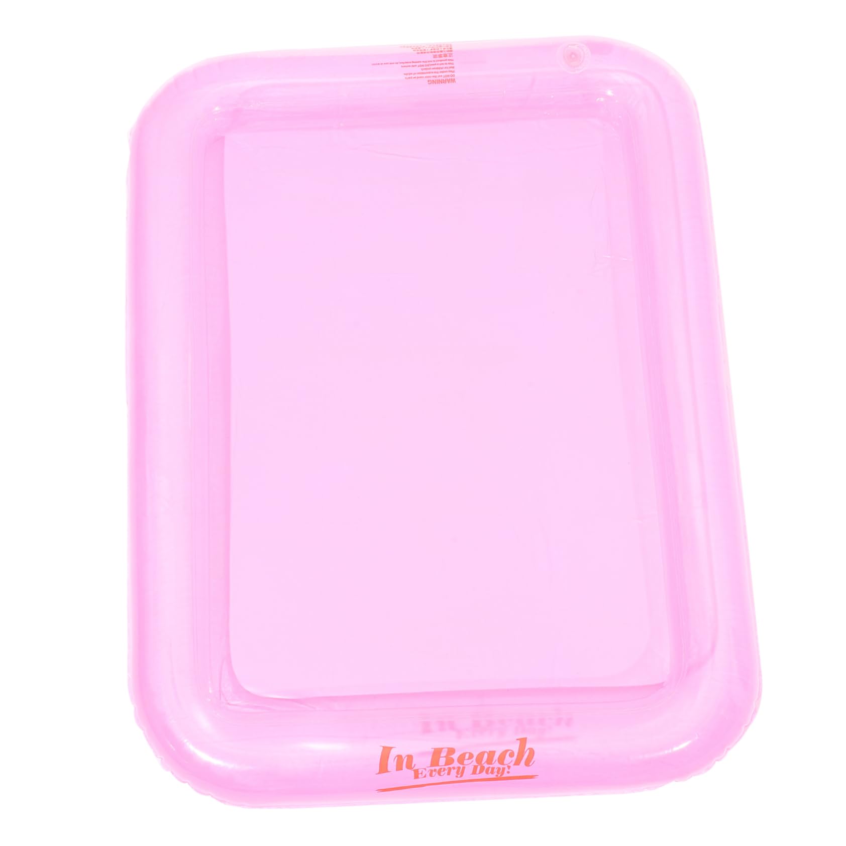 Alipis Inflatables Inflatable Serving Bars, Ice Buffet Salad Serving Trays Inflatable Sand Table Sandbox Food Drink Holder Cooler Water Game Play Center Pool Party Supplies,Pink,1PCS