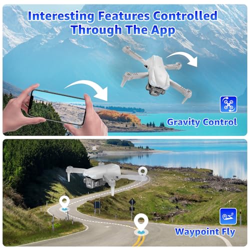 X-shop Drone with Camera for Kids & Adults, 1080P HD Mini FPV Drones with Altitude Hold, One-Key Take Off/Landing, Headless Mode, 360° Flips, Speed Adjustment, Toys Gifts for Boys Girls, Beginner - Image 7