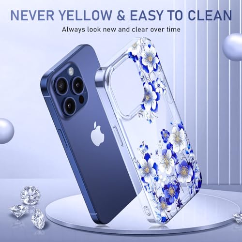 Coque de téléphone fleur claire iPhone 15 Plus idéale pour vos sorties - 3