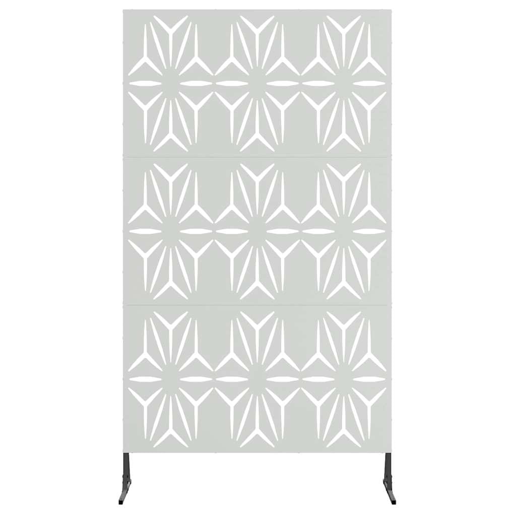 vidaXL Ekran prywatności 100 x 50 x 180 cm Stal ocynkowana srebrny