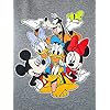 Disney-Womens-Plus-Size-T-Shirt-Mickey-Minnie-Mouse-Donald-Daisy-Goofy-Pluto Disney Womens Plus Size T-Shirt Mickey Minnie Mouse Donald Daisy Pluto (Grey, 4X)