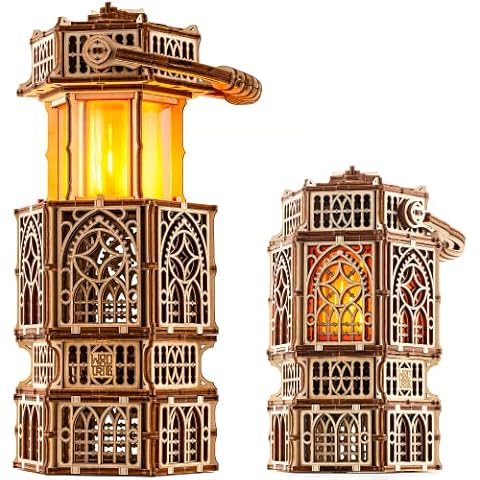 Wood Trick Antique Lantern 3D Puzzle Cover