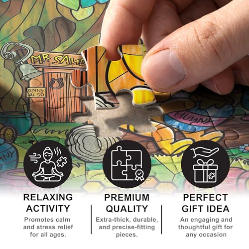 Puzzle Winnie the Pooh Cartoon 15 Años miniatura 3