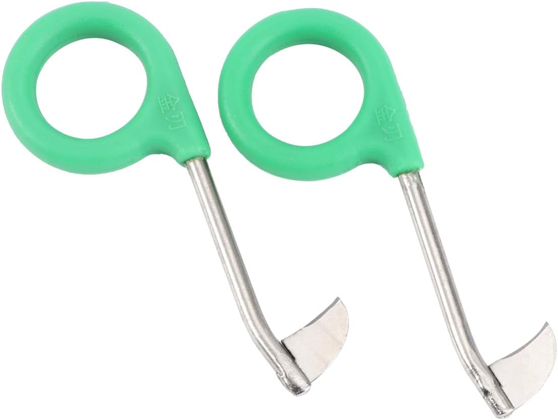 INOOMP 2PCS Fine-edged Ring Cutter Fruit Tree Ring Stripping Cutter Trimming Shears for Gardening