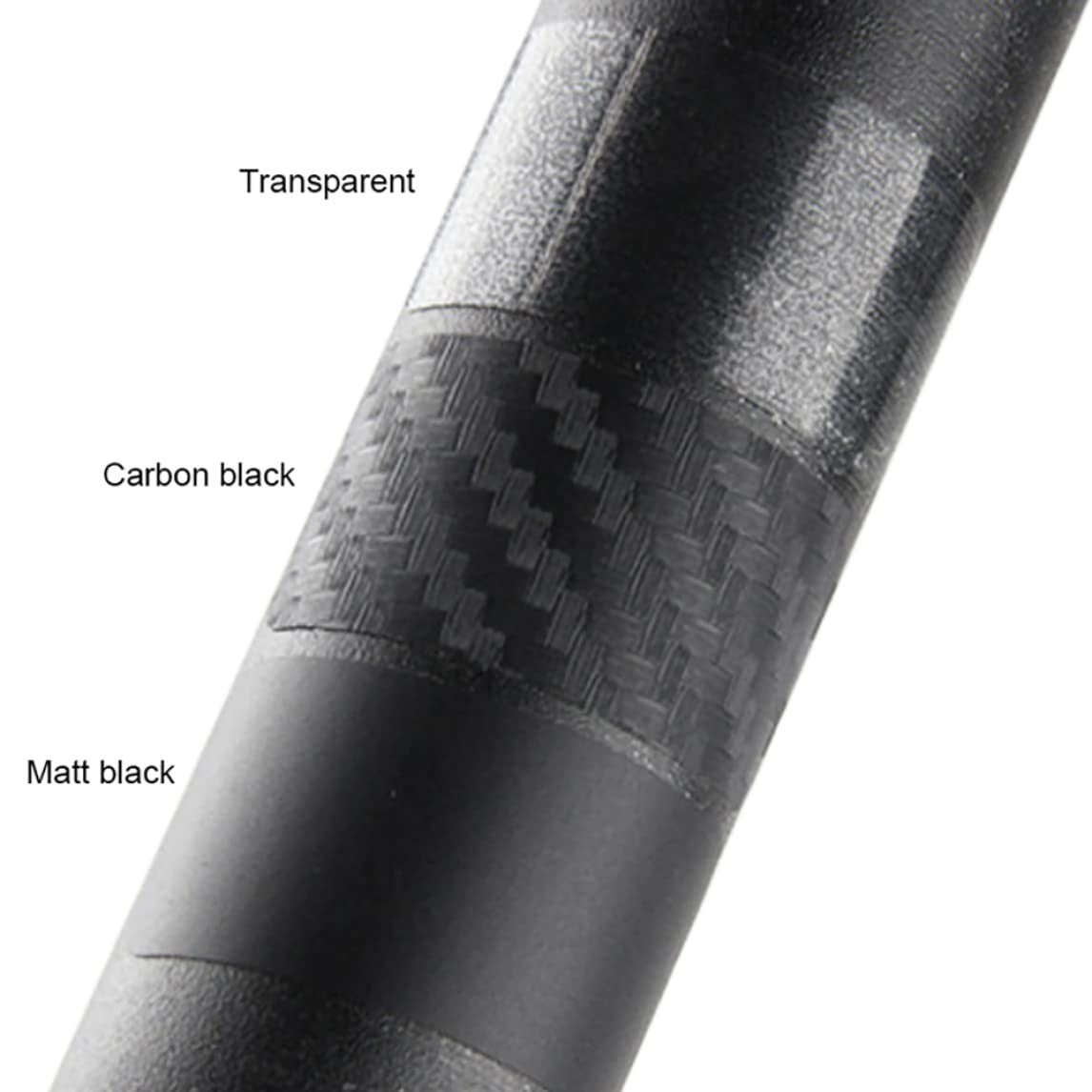 1 Feuille De Bicyclette D'autocollants De La Chaîne De Chaîne Protecteur De La Chaîne Sticker Sticker Sticker Bike Protective Garder Pour Le Vélo De Route (noir De Carbone), Chain Stay Protector