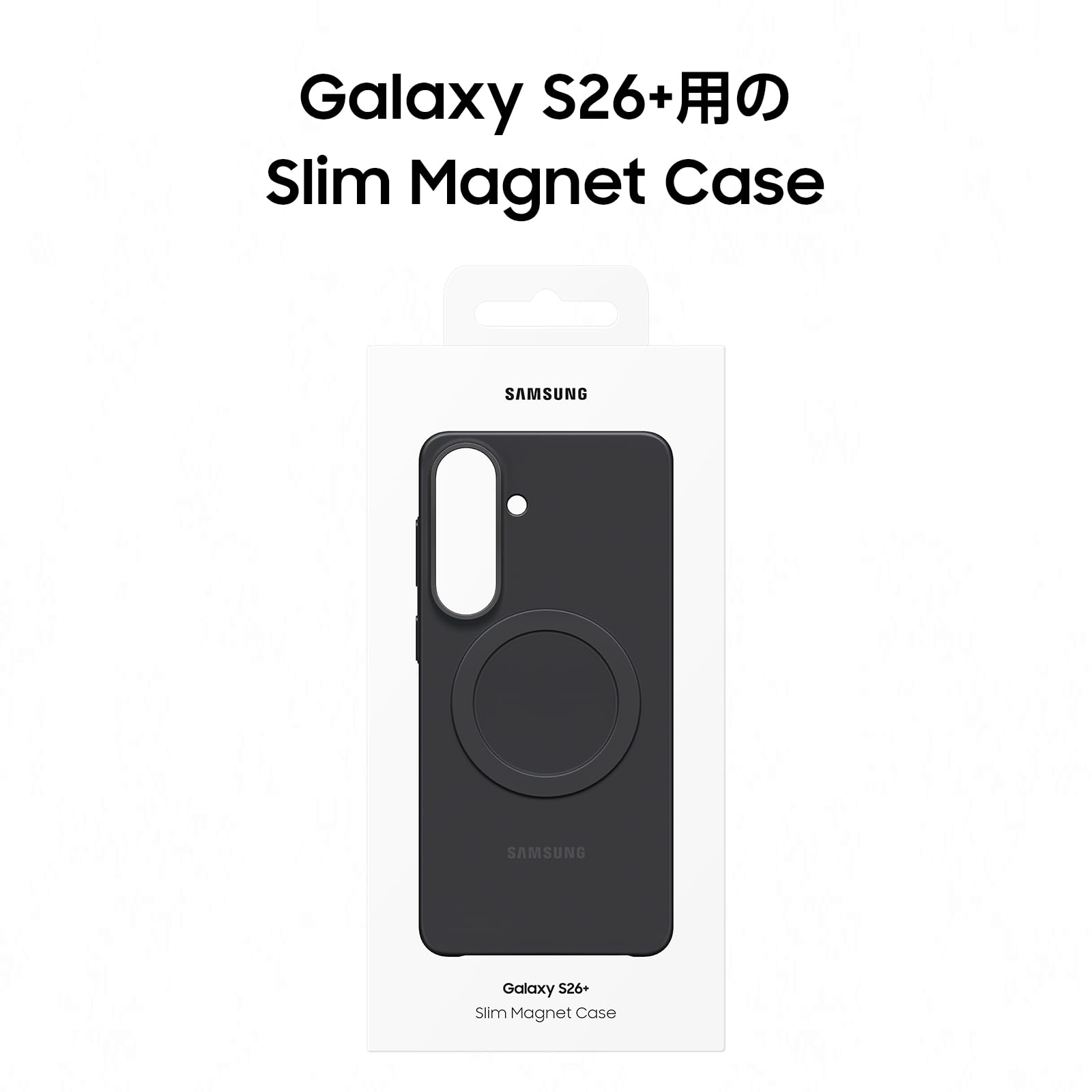 Amazon.co.jp: Samsung Galaxy S26+ Slim Magnet Case｜ブルー