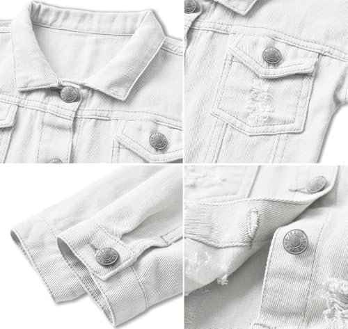 Image of Cromoncent Toddler Denim Jacket for Boys Girls