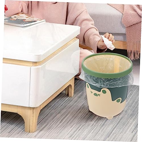 Caneca de basura rectangular de plástico 10L miniatura 3