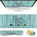 ゲームマウスパッドスーツ、大型ゲームマウスパッド+キーボードリストパッド+コースター、簡単にタイピングして痛みを和らげる、折りたたみ式テーブルパッド、オフィスワークや自宅に適しており、カオスコーディネーター。