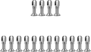 Balacoo Public Restroom Partition：16pcs Bathroom Partition Hardware Partition Bracket Stainless Steel Partition Support