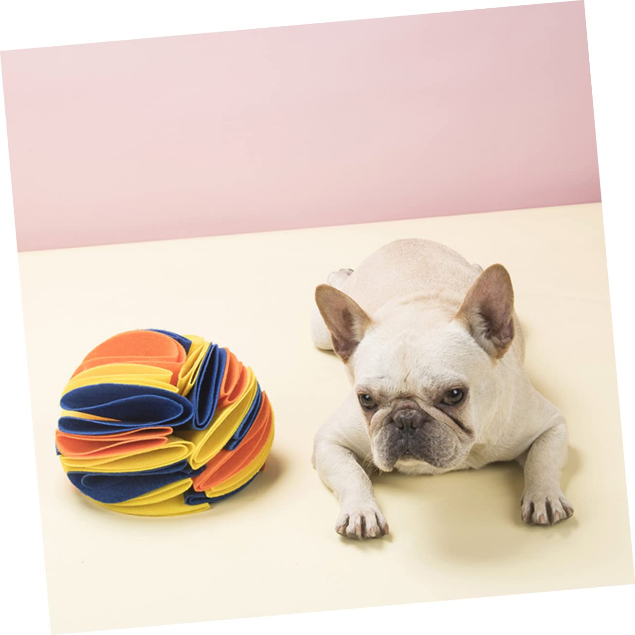 Sosoport 3stücke Pet Schnüffelball Für Hunde Interaktives Kauspielzeug Aus Strapazierfähigem Filz Langsame Futteraufnahme Für Welpen Fördert Spielverhalten Und Zerstörungsdrang