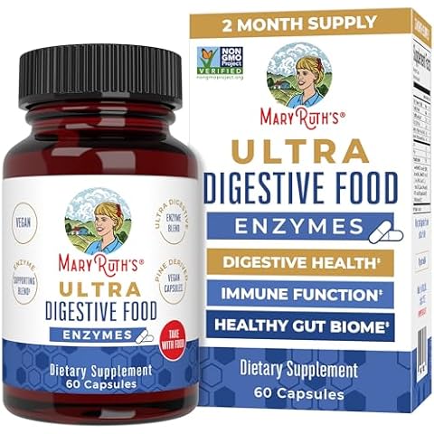 MaryRuth's Ultra Digestive Food Enzymes Cover